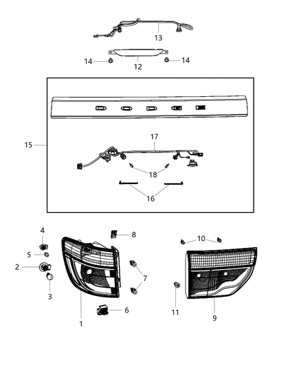 Lamp Backup Diagram for 57010273AE