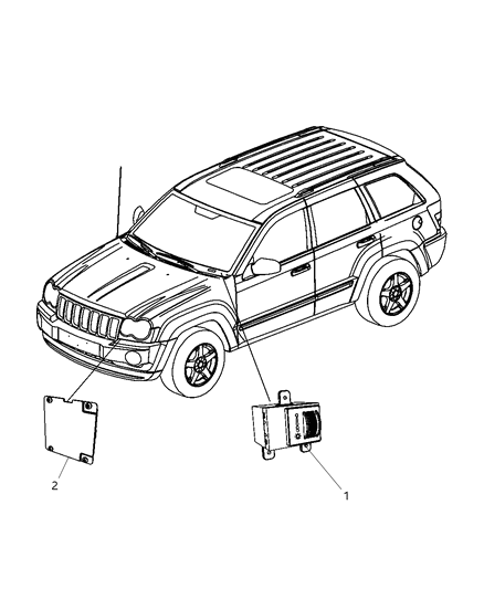 Module Lighting Control Diagram for 4602891AC