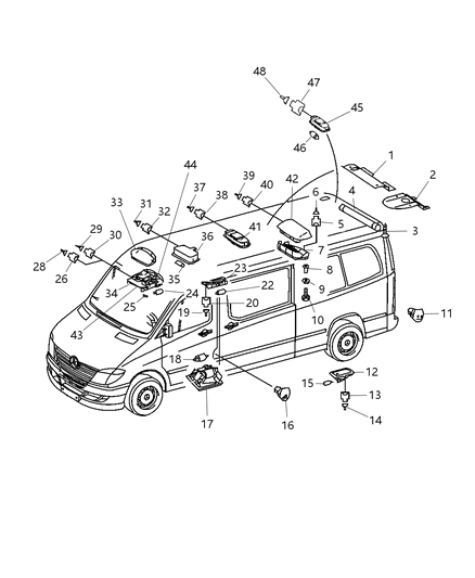 Terminal Diagram for 5103882AA