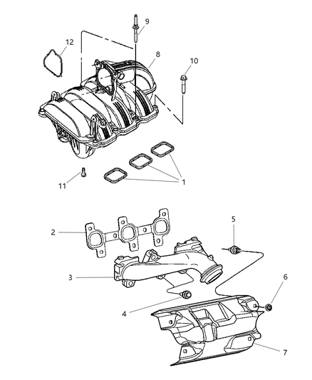Pad Engine Diagram for 53032787AA