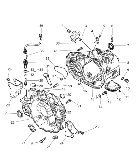 Plug Diagram for MB569372