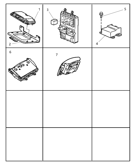 2020 Jeep Grand Cherokee Air Bag Driver, Driver Side Diagram for 5FA39WL8AG