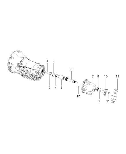2008 Jeep Grand Cherokee Pin Diagram for 6508935AA