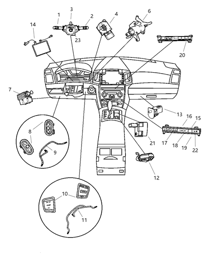 Switch Stop Lamp Diagram for 56054001AA