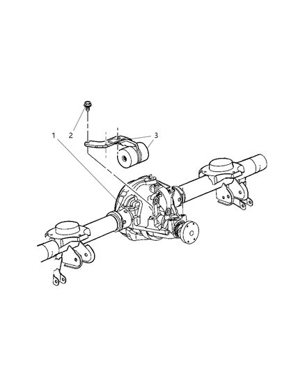 2022 Ram 1500 Classic Lubricant Axle Standard Ms-8985 Diagram for 5102232AA