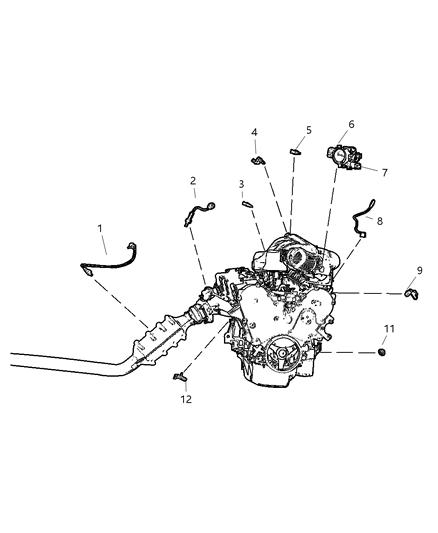Sensor Detonation Diagram for 4606093