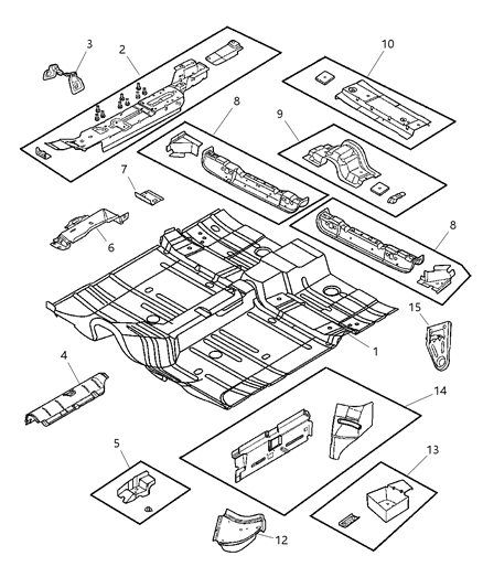 Shield Heat Diagram for 4878869AA