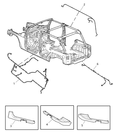Wiring Body Diagram for 68057761AC