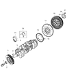 Dodge Flywheel Diagram - 5106179AB