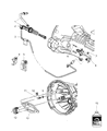 2007 Dodge Nitro Clutch Slave Cylinder Diagram - 52060133AE