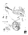 Jeep Wrangler Clutch Slave Cylinder Diagram - 52060133AE