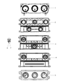 Dodge Journey Blower Control Switches Diagram - 55111898AG