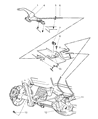 Jeep Parking Brake Cable Diagram - 52128118AF