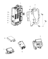 Dodge Body Control Module Diagram - 68189480AG