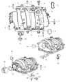 Dodge Durango Fuel Injector Diagram - 4591851AB