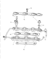 Chrysler Concorde Fuel Injector Diagram - 4663376AB