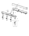 Chrysler Fuel Injector Diagram - 5037479AE