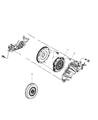 2007 Dodge Caliber Pressure Plate Diagram - 5062025AE
