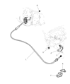 Dodge Durango Shift Cable Diagram - 52110004AF