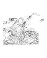 Dodge Caliber Shift Cable Diagram - 68024360AB
