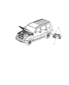 Jeep Yaw Sensor Diagram - 56029433AB