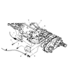 Dodge Nitro Shift Cable Diagram - 52109781AF
