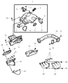 Dodge Grand Caravan Intake Manifold Diagram - 4648958AA