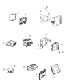 Jeep Renegade Body Control Module Diagram - 68637656AA