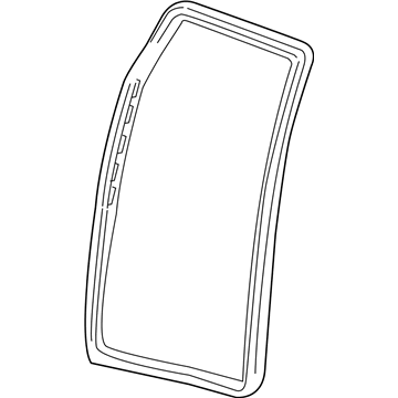 Ram 55112362AD WEATHERSTRIP Rear Door Mounted