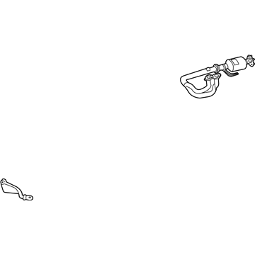 Jeep 52059681AD PIPE AND CONVERTER Exhaust To Manifold