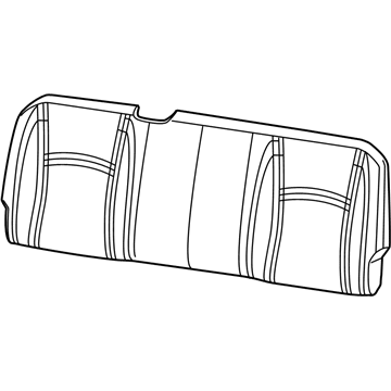 Ram 6VA80LA8AA COVER Rear Seat Back