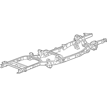 Dodge 55398991AA FRAME ASSEMBLY Chassis