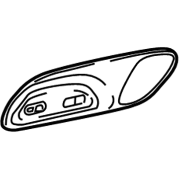 Chrysler 6DB40DX9AE BOLSTER Quarter Trim Panel