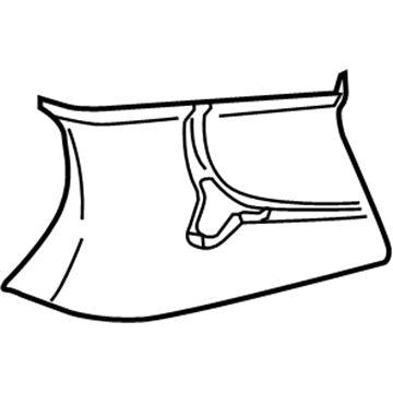 Chrysler 5RJ16PD2AD MOLDING D Pillar