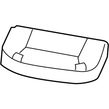 Mopar 6ZM67TU6AA Cover Rear Seat Cushion Left