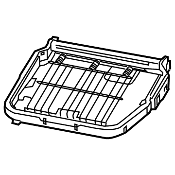 Mopar 68272037AB Frame Rear Seat Cushion