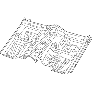 Jeep 68251628AC PAN Floor