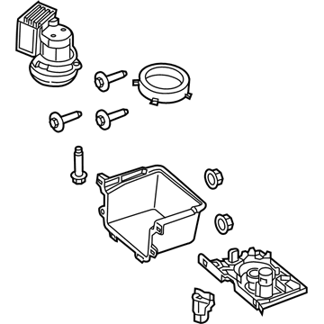 Chrysler 68321428AD VACUUM ASSEMBLY Stow & Vacuum