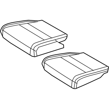 Mopar 5RV10DX9AA Cover Rear Seat Cushion 3RD Row Mopar 5RV10DX9AA Cover Rear Seat Cushion 3RD Row