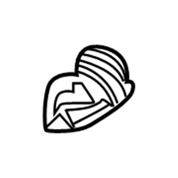 Jeep 68312972AA BRACKET AND ISOLATOR Exhaust