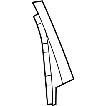 Jeep 68102578AC APPLIQUE C Pillar