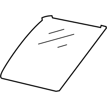 Dodge 68091790AA GLASS Sunroof