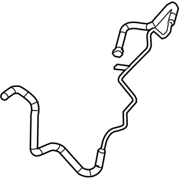 Jeep 68405974AA HOSE Coolant Bottle Inlet