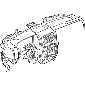 Mopar 5GZ101L8AA Pad Instrument Panel