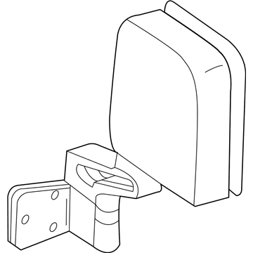 Jeep 68313481AE MIRROR Outside Rearview Complete