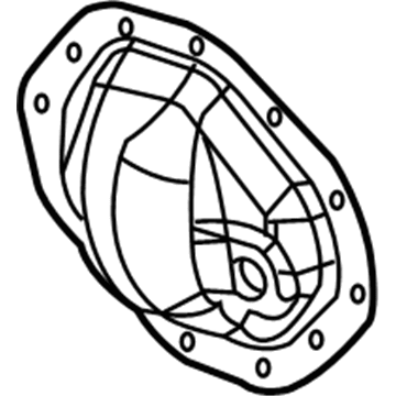 Ram 68056358AF COVER Differential