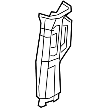 Jeep 6TS89TX7AB MOLDING B Pillar Upper