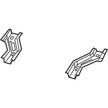 68246076AA Mopar Rail Front Floor Pan Illustration 1 of 1