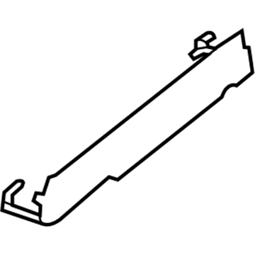 Mopar 5LJ29HL1AA Cover Seat Track Outboard Mopar 5LJ29HL1AA Cover Seat Track Outboard