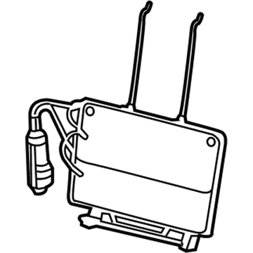 Mopar 68216176AA Lumbar Support Serviced With Seat Back Frame